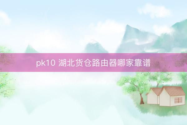 pk10 湖北货仓路由器哪家靠谱